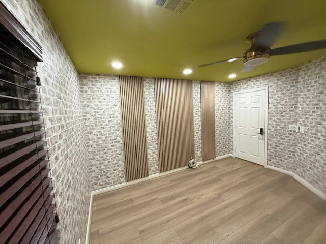 Wallpaper installation project in Anaheim, CA